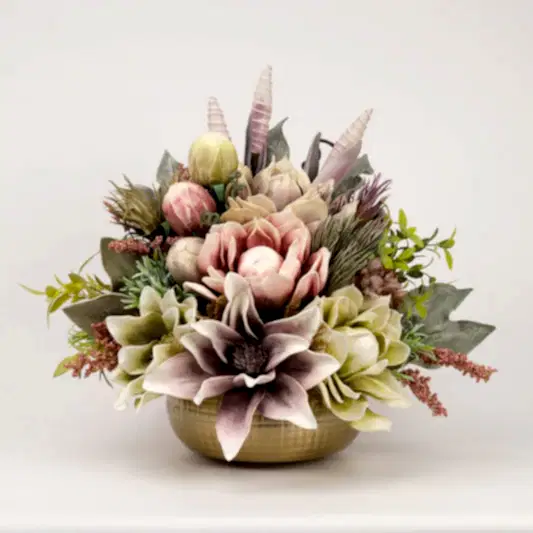 İthal Çiçekli Lüx Antik Vazo No:4