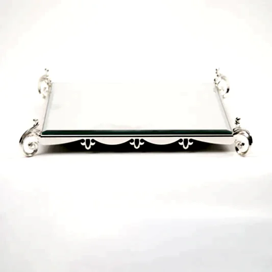 Gümüş Aynalı Kare Stand Orta Boy