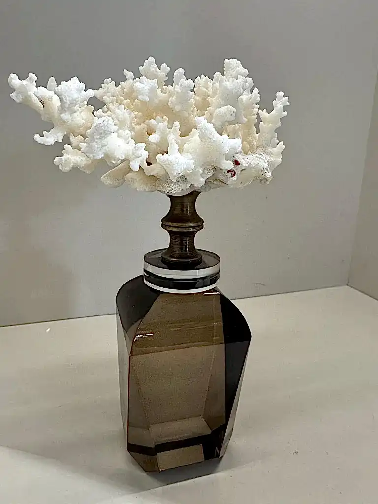 Bronz Kristal Kaideli Doğal Mercan