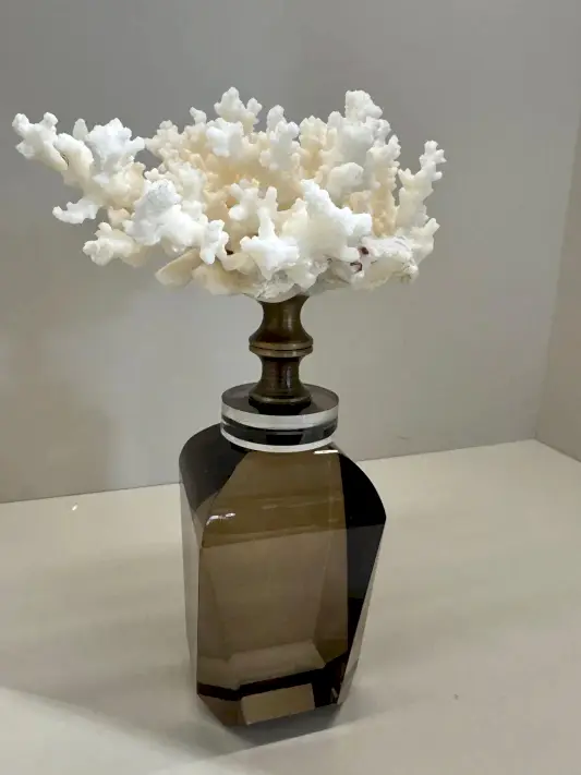 Bronz Kristal Kaideli Doğal Mercan