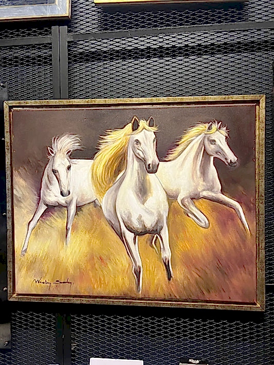 Atlı Yağlıboya Tablo