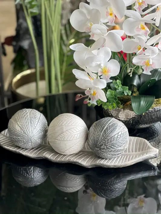 Yaprak Tepsili 3 Top Dekor No:2