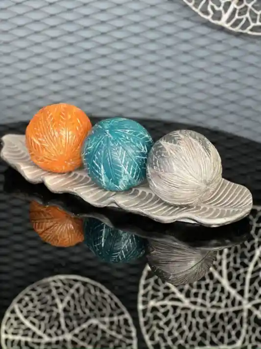 Yaprak Tepsili 3 Top Dekor No:4