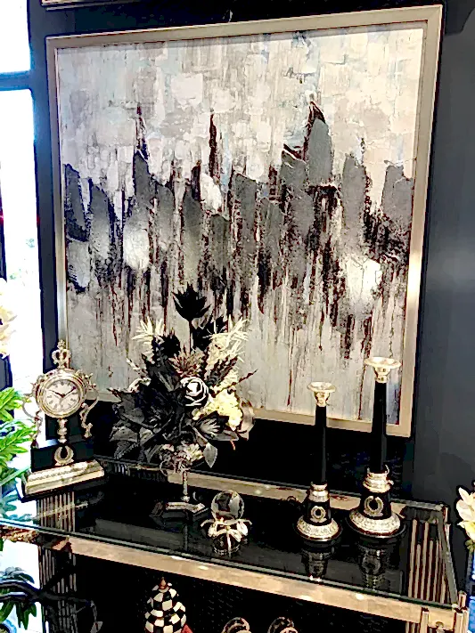 Yağlı Boya Efektli Tablo No:2