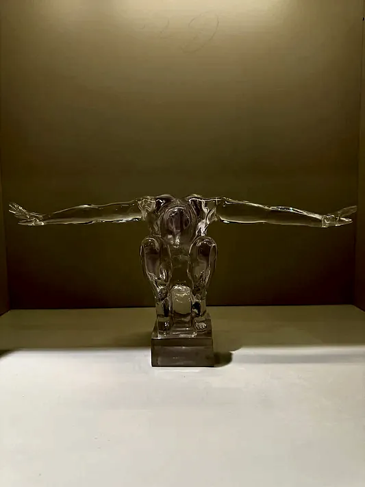 Şeffaf Reçine Sportmen Dekor